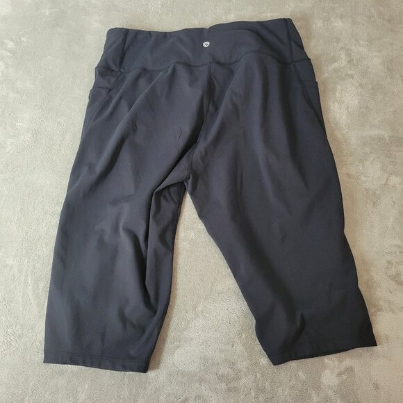 Baleaf Womens Shorts 2XL Plus Leggings Black Lightweight Poly Blend BLA116E - Picture 6 of 10